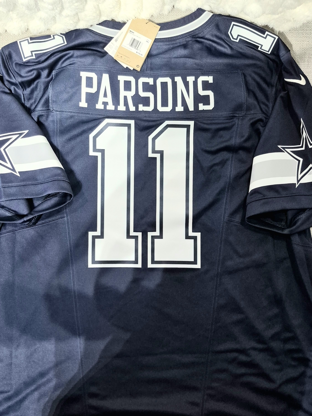 NWT Nike Micah Parsons Dallas Cowboys Navy Alternate Jersey (Men's 3XL) — $175